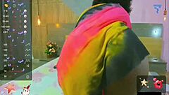 Amateur beauty shows off her slim and thick black ass