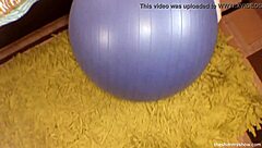 white girl wednesday 6 18yo big tits blonde teen 18+ midget fucked on exercise ball ft hope harper part 1