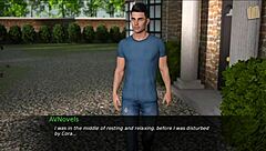 Dusklight manor 136 features redhead in erotic scene