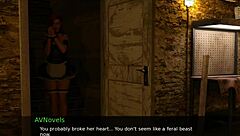 Dusklight manor 136 features redhead in erotic scene