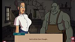 A girl turns into a prostitute in the Queen’s Brothel of the HG world
