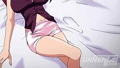 Horny teacher gets deepthroat and creampie in uncensored hentai