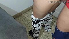 I bend my sister-in-law over in the living room while my wife rests