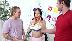 Birthday Surprise With Cum Covering Me
