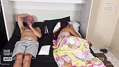 my half-sister came to my room to watch with me