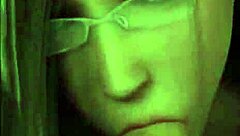 This tricky pov cartoon shows anime dancing and striptease.