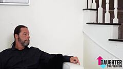 I got bad grades, so river lynn and celestina blooms punished me with blowjobs