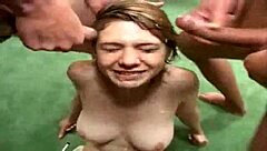 Young nymphos get banged hard!