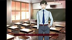 Christmas anal sex surprise with girlfriend and friend for cum swapping