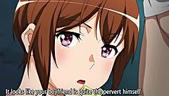 Young anime lover gets into some netorare action