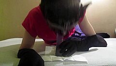 Femboy Enjoys Dildo Fun