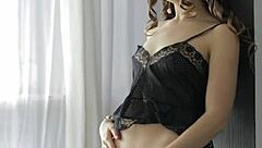 Her first anal in black lingerie was so erotic! 😍