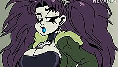 i watch penniless animation with emo characters