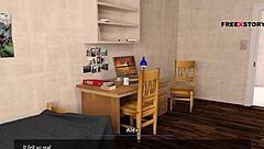 Alex Watches Landlady's Nude Yoga Poses