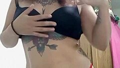 Dana Barzagli Masturbates Alone With Small Tits And Big Ass