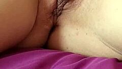 Small twin gals strip and show their asses