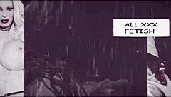 Sabrina Sabrok tries on new leggings.