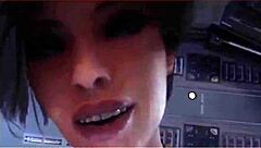 blowjob and anal in hentai 3d