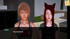 in this 3d hentai game, my new family episode 215 features milf and teen sex scenes