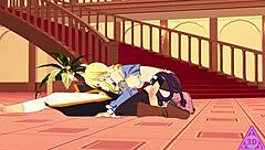 Can Lucy Natsu Handle Fairy Tail's Monster Cock In This Hentai Blowjob?