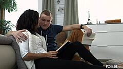 Teen With XS Body And Tight Holes Likes Them Big