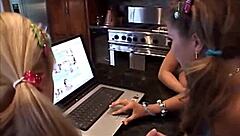 Teen Trio Licked Out By Summer And Topanga