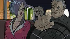 lezdom bdsm ass beading for restrained teen.