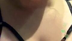 Russian slut showing her tits on Periscope