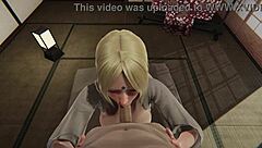 3D animated Tsunade hentai with POV feature