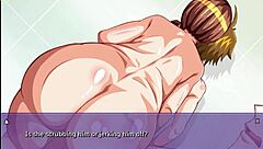 wife gives neighbor handjob in hana ntr game