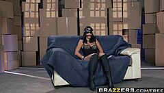 Brazzers - B Got Boobs - Jasmine Caro And Johnny Sins - Working Stiff