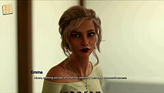 Walkthrough of the adult game Shut up and Dance 25 with big tits and blow job scenes