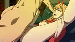 Power Licks Denji's Pussy and Blows Monster Cock!
