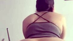 Young Student Rides Wet Pussy Barefoot in Close-Up Couple Scene