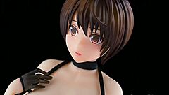 Beautiful dolls in PVC costumes in erotic poses