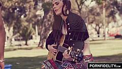 Alice White Gets Hardcore Blowjob And Creampie In Pornfidelity Wanderlust