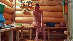 Babe Washes Body and Fingers Pussy in Solo Action - Intense Orgasm!