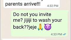 He enjoys online chats with cute students