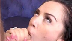 panty babe gets ass fucked then sucks cock