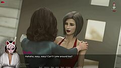 Ms. Denvers Episode 7: Asian Milf's Big Tits In Cartoon Game