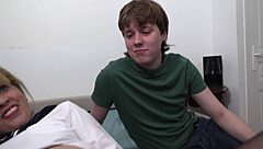 french arab cougar moans as her pussy gets licked intensely