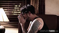 teen, check out this taboo threeway with deepthroat, fingering, and cum in mouth