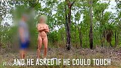 I was caught naked in public while I was filming myself, a jogger spotted me