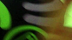 Sexy black teen 18+ enjoys dildo pussy play with friend