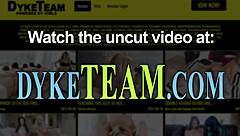 big tits milf fingers young teen's pussy while brunette watches