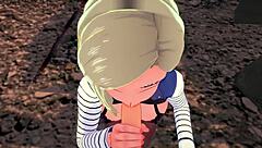 POV Dragon Ball Z: Android 18's wild ride