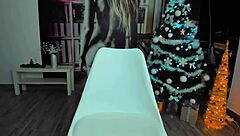Sluts in Santa costumes getting naughty on Chaturbate