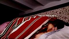 Young beauty makes passionate love to her best friend