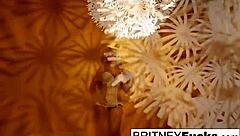 Sexy Blonde Babe Feels Intense Arousal Teasing and Masturbating Her Pussy Solo