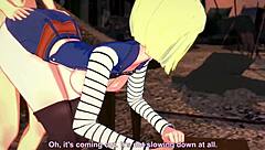 POV Dragon Ball Z: Android 18's wild ride